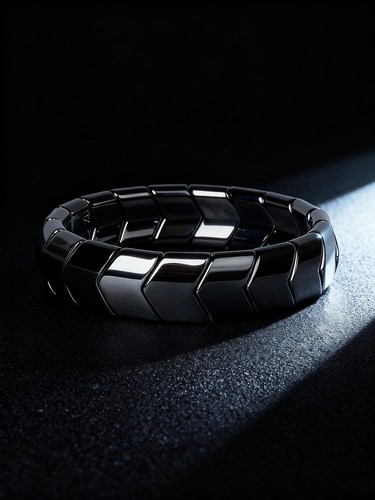Men natural hematite arrow - hematite,