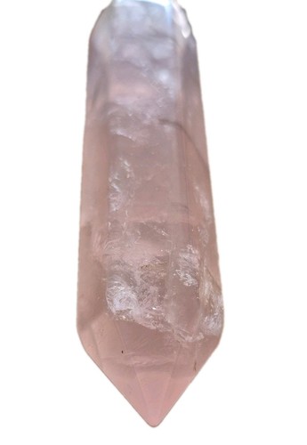 Natural rose quartz - natural, double