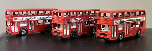 Matchbox mb17 titan buses - buses, x3