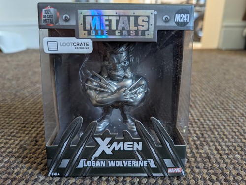 Men diecast wolverine action - x-men,