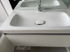 Utopia Halo Vanity Unit With basin Matching  Bath Panel 1000 mm