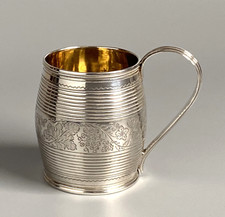 Antique 1803 Silver Barrel