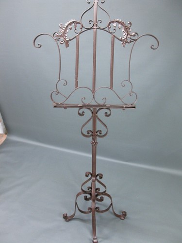 Iron sheet music stand - iron,