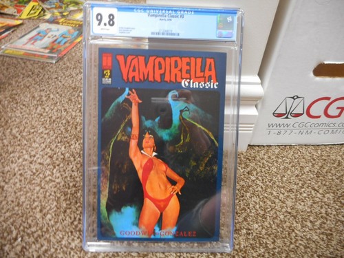 Vampirella classic cgc 8 - classic, 3