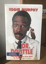 Dr. Dolittle - Murphy - Big Box VHS Video Tape Cassette Ex Rental Free Shipping