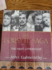 The Forsyte Saga: First Generation volume 1-6 VHS Set John Galsworthy NEW