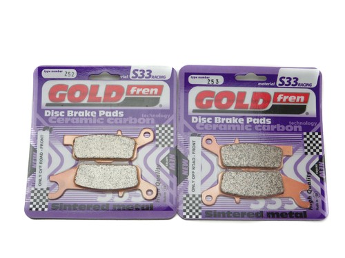 Goldfren s33 brake pads front - brake,