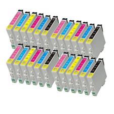 24 Ink Cartridge For Epson Stylus Photo R200 R220 R300 R300M R320 R330 R340 R350