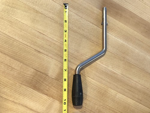 Stainless hand crank - hand, sailboat
