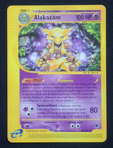 Alakazam 165 pokemon - -,
