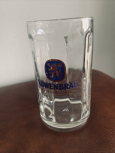 Lowenbrau german beer stein - lowenbrau,