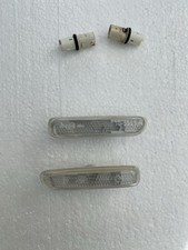 BMW E46 CLEAR REPEATERS OR SIDE INDICATORS AND BULB HOLDERS