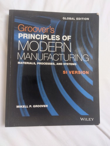 Groover principles of - groover’s,