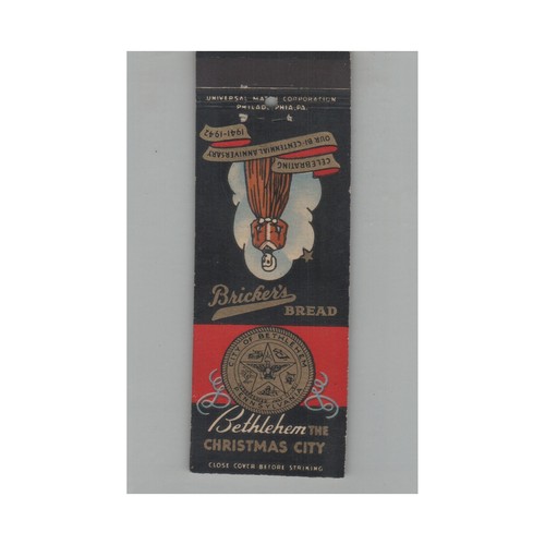 Matchbook cover 1942 bethlehem - cover,