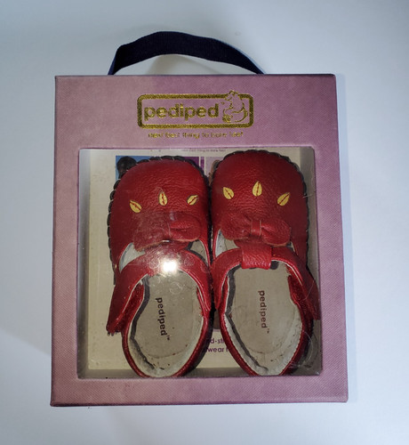 Pediped infant red - infant, soft