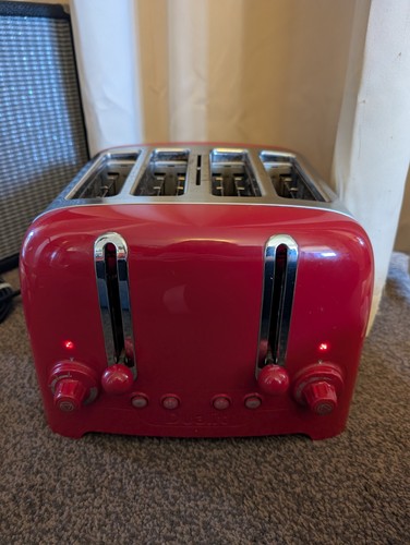Dualit slice toaster red - dualit, &
