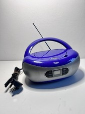 Bush Bluetooth Boombox - Silver Portable CD Radio With Bluetooth CD-78B - Purple