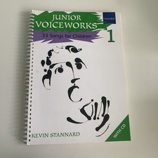 Junior Voiceworks 1 Sheet Music Book & CD Accompaniment: 33 Songs for Children