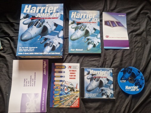 Harrier jump jet game - pc,