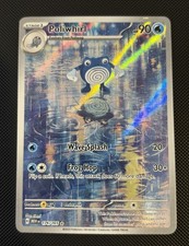 Pokemon TCG Card Poliwhirl 176/165 Scarlet & Violet 151 Illustration Rate IR