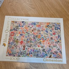 Jigsaw puzzle stamps 1000 - puzzle,