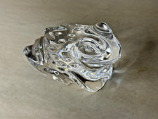 Vintage Waterford Clear Art