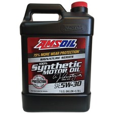 Amsoil Signature Series 5W30 Fully Synthetic Engine Oil. 1 US Gallon (3.78 ltrs)