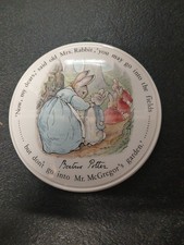 Beatrix Potter Wedgwood Peter Rabbit Wall Hanging Plaque Warne & Co