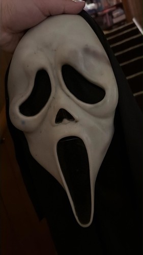 Stamped ghostface mask - stamped,
