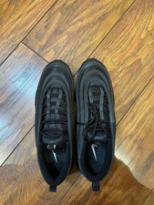 New - Nike Air Max 97 - Triple Black - UK 11.5 - BQ4567-001