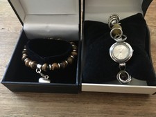 Eton watch in box and bracelet