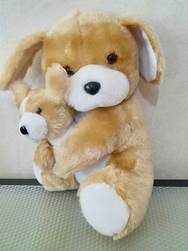 Soft toy dog puppy - toy,