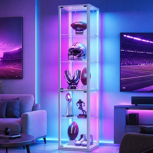360 swivel glass display - 360°,