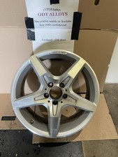 Mercedes SLK R172 11-16 18" 7.5J Single AMG Alloy Wheel A1724012602