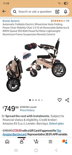 Automatic foldable electric