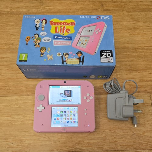 Nintendo 2ds console - 2ds, pink
