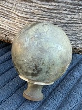 Antique Brass Round Metal Bed