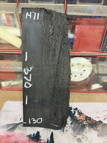 Bog oak 370 130 - oak, thickness