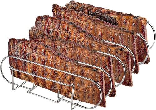 Stainless steel rib rack for - stainless,