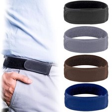 2x Belt Bro No Buckle Elastic Belt For Men — Fits 1.5 Inch Belt Loops, Comfort