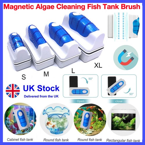 Magnetic brush aquarium - magnetic,