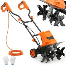 Outsunny 1500w electric tiller - outsunny,