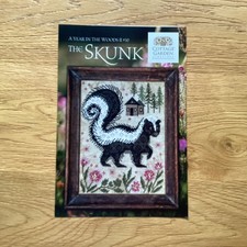 The Skunk Cross Stitch Chart