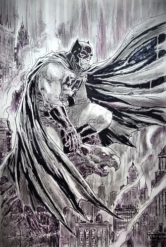 Batman darkest july ooak - darkest, dc