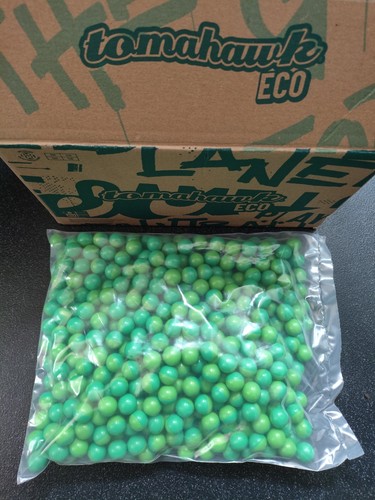 Tomahawk eco paintballs 68cal - eco,