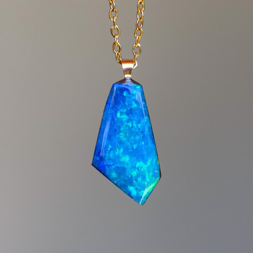 14k gold australian - gold, opal
