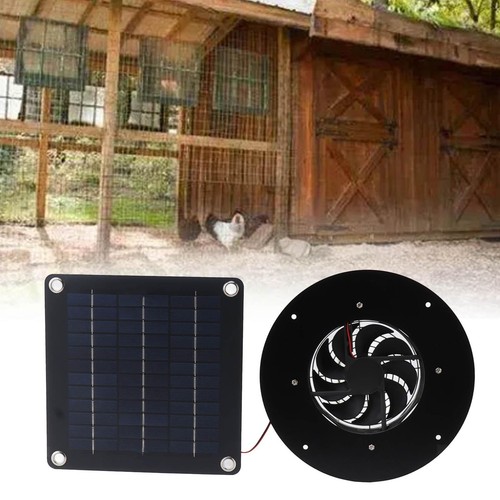 Solar panel fan weatherproof - solar,