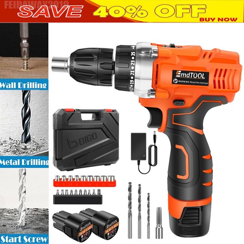 Cordless drill electric - cordless,
