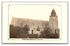 RPPC Drumclog Memorial Kirk Church Strathaven Scotland  UNP Postcard Q27