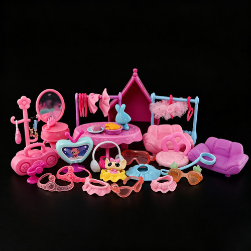 Random 35pc lps accessories - 35pc,